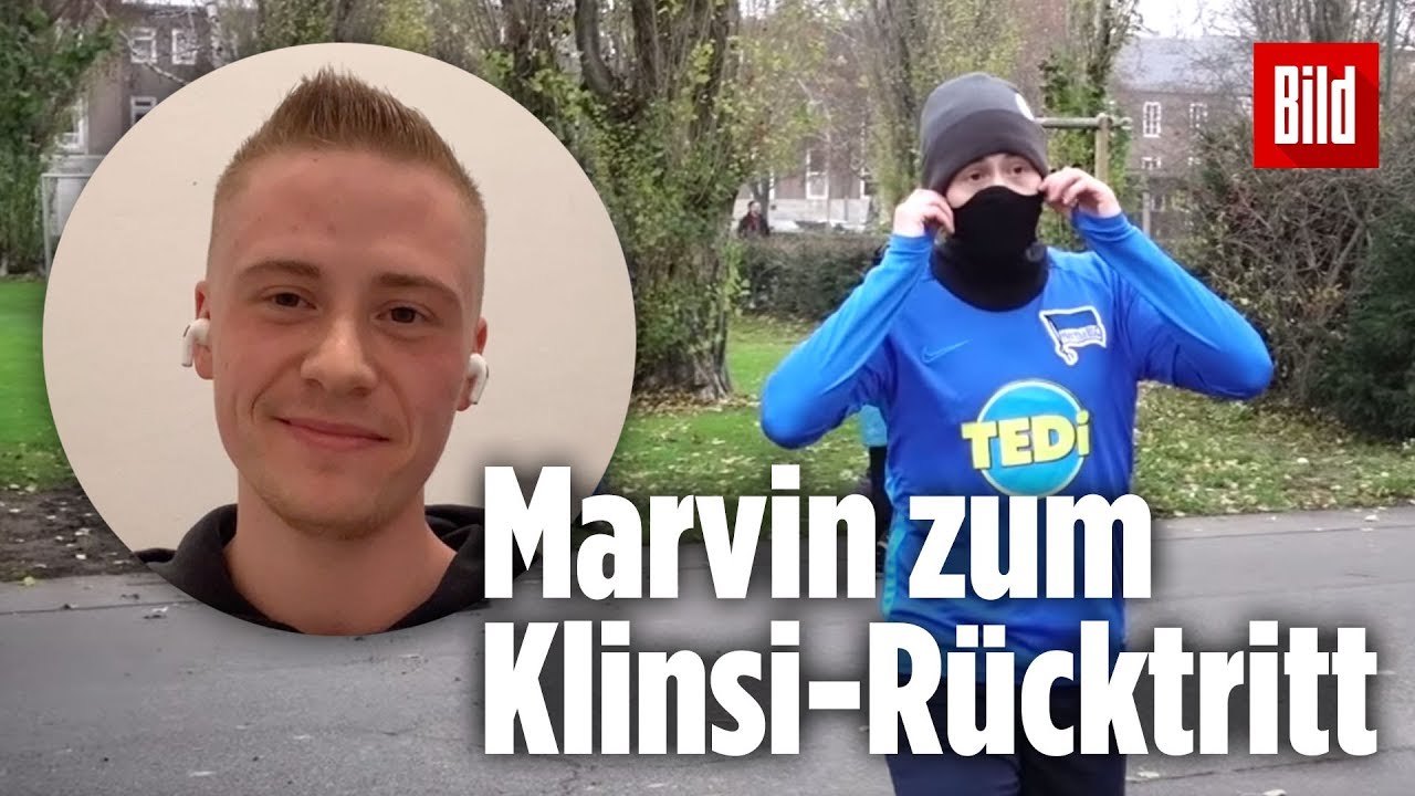 Youtuber Marvin schummelte sich ins Hertha-Training: »Ich verstehe Klinsis Rücktritt