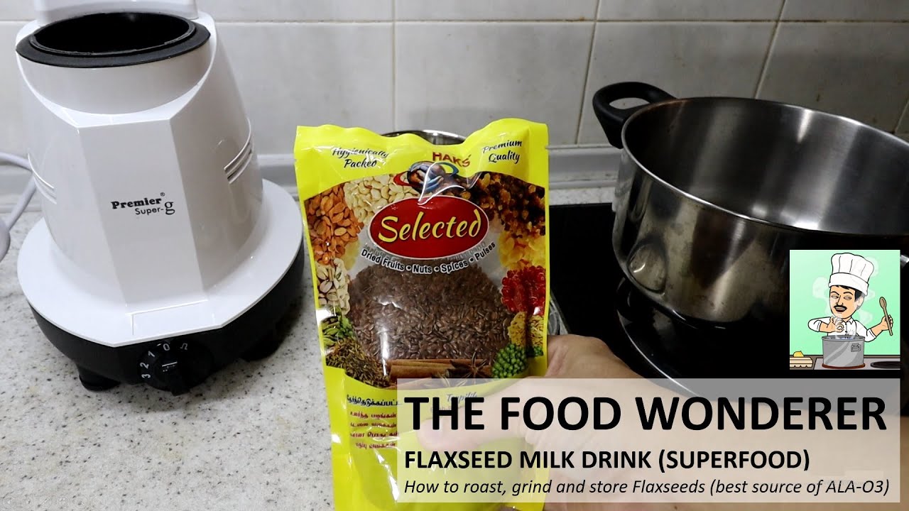 How To Grind Flaxseed (Flaxseed Meal) - Alphafoodie