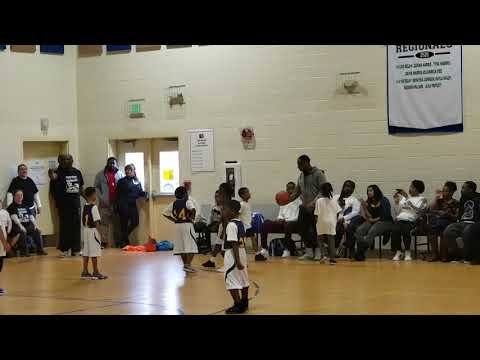 7 Year Old Air Boopie Scores In Her 1st Ever Basketball Ball Game!