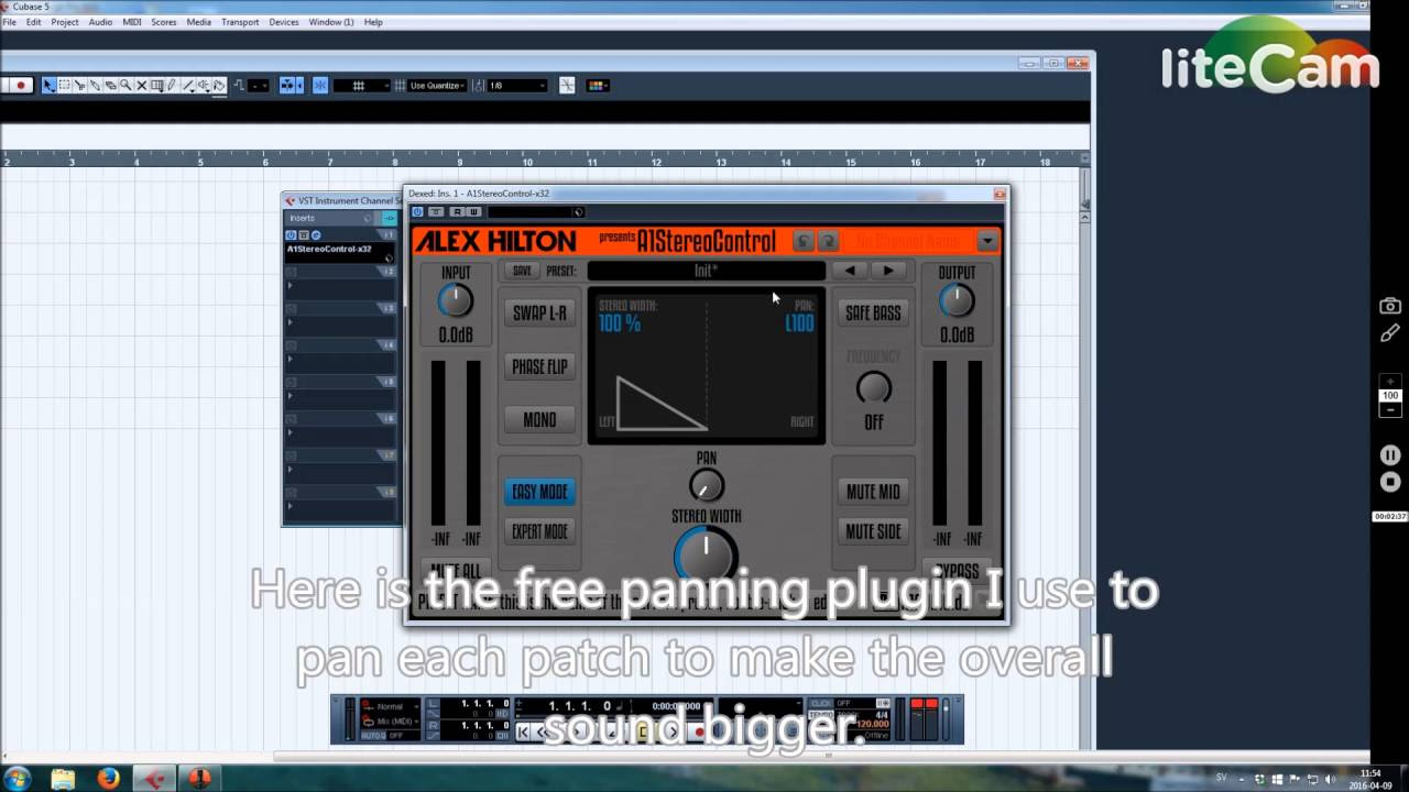 How to make a massive Yamaha TX816 FM Piano sound with 8 DEXED VST