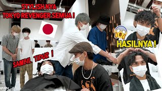 KRITINGIN RAMBUT DI TEMPAT NYA TOKYO REVEVENGER JEPANG ! HASILNYA WOW BANGET !