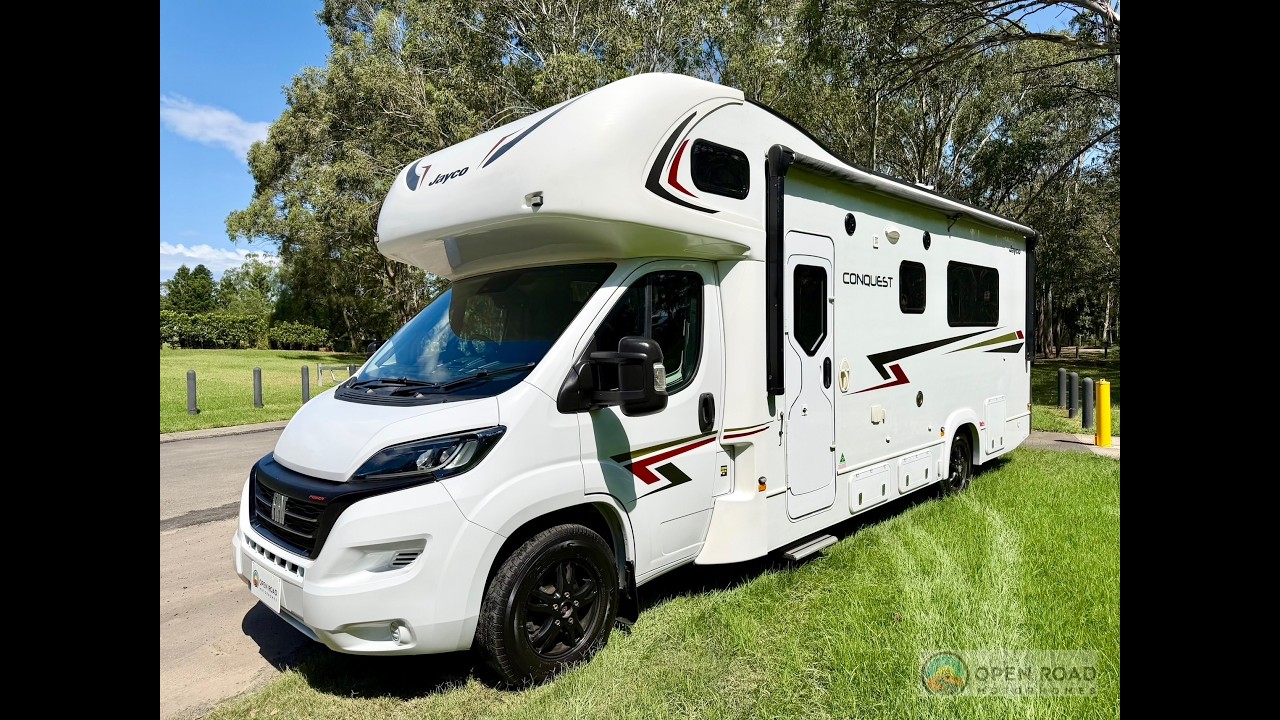 OPEN ROAD MOTORHOMES. Stop Dreaming, Start Living! U1448 FD Jayco Conquest 25 2 2022