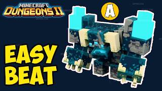 Minecraft Dungeons 2 how to defeat SCULK MONSTROSITY (EASY, 2026) with Udisen
