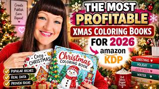 The Most Profitable Amazon KDP Christmas Coloring Books for 2026 SECRETS UNLOCKED with Abbie Cornall
