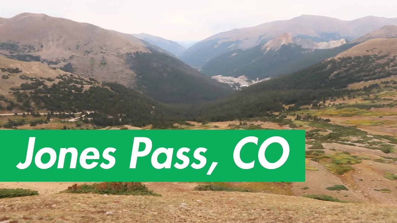 Colorado Trails Jones Pass YouTube