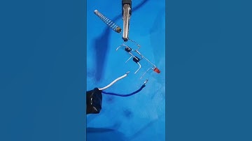 How To Make Non Contact Ac Tester With Transistor bc 547 #shorts #diy #ideas  #ytshorts