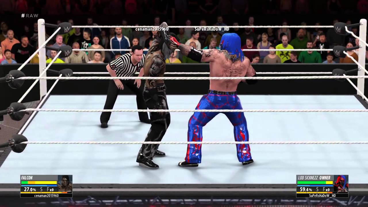 WWE 2K16 noobs