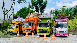 AKSI KE#78 Truk BALAP Hino500 Kirim Pupuk Subsidi Truk Fuso220ps Kirim Kayu Isuzu Nmr71 Kirim sawit