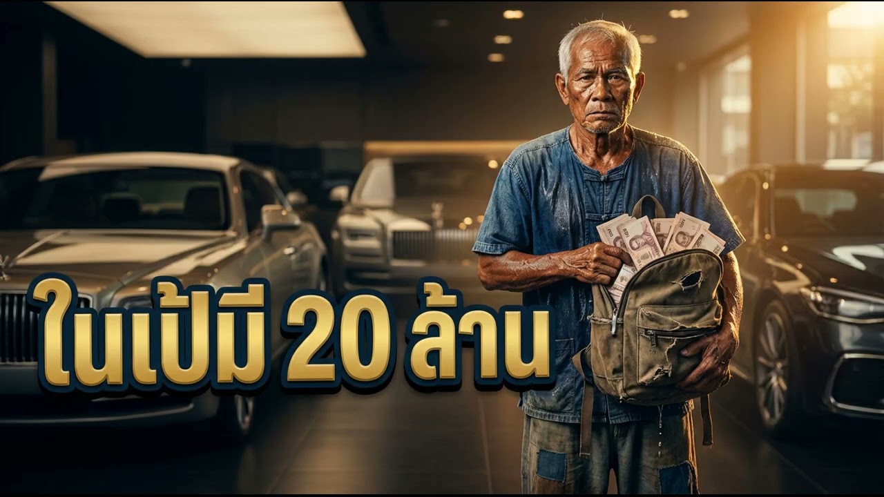 ลุงชาวนาหอบเงิน 20 ล้านซื้อรถ ถูกสาดน้ำไล่ตะเพิด เปิดเป้มาความลับแตก