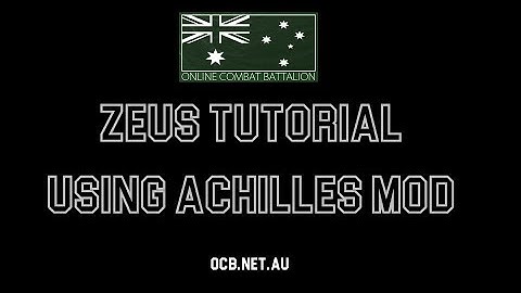 Zeus Tutorial with Achilles Mod