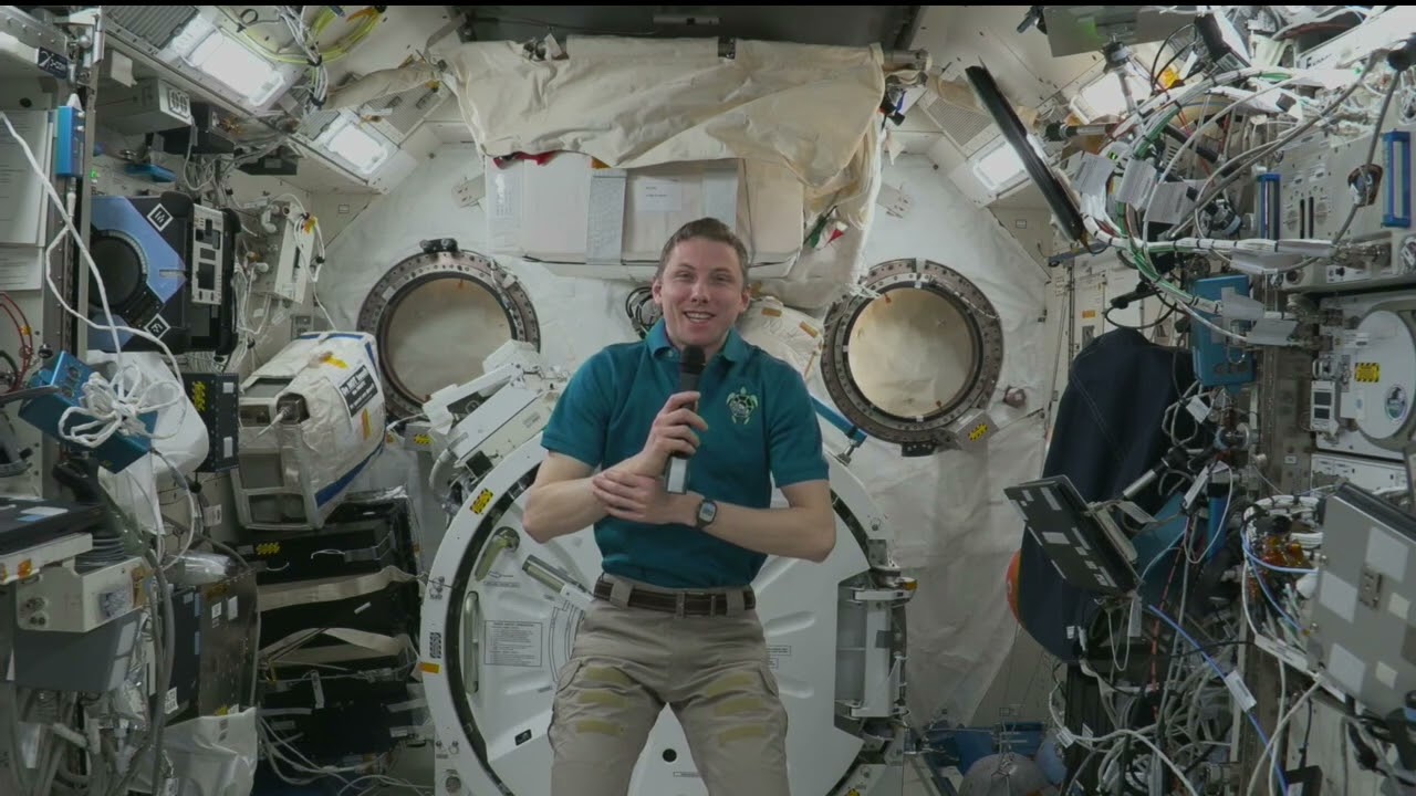 Expedition 69 Astronaut Woody Hoburg Talks with Robot Brains Podcast - July 5, 2023