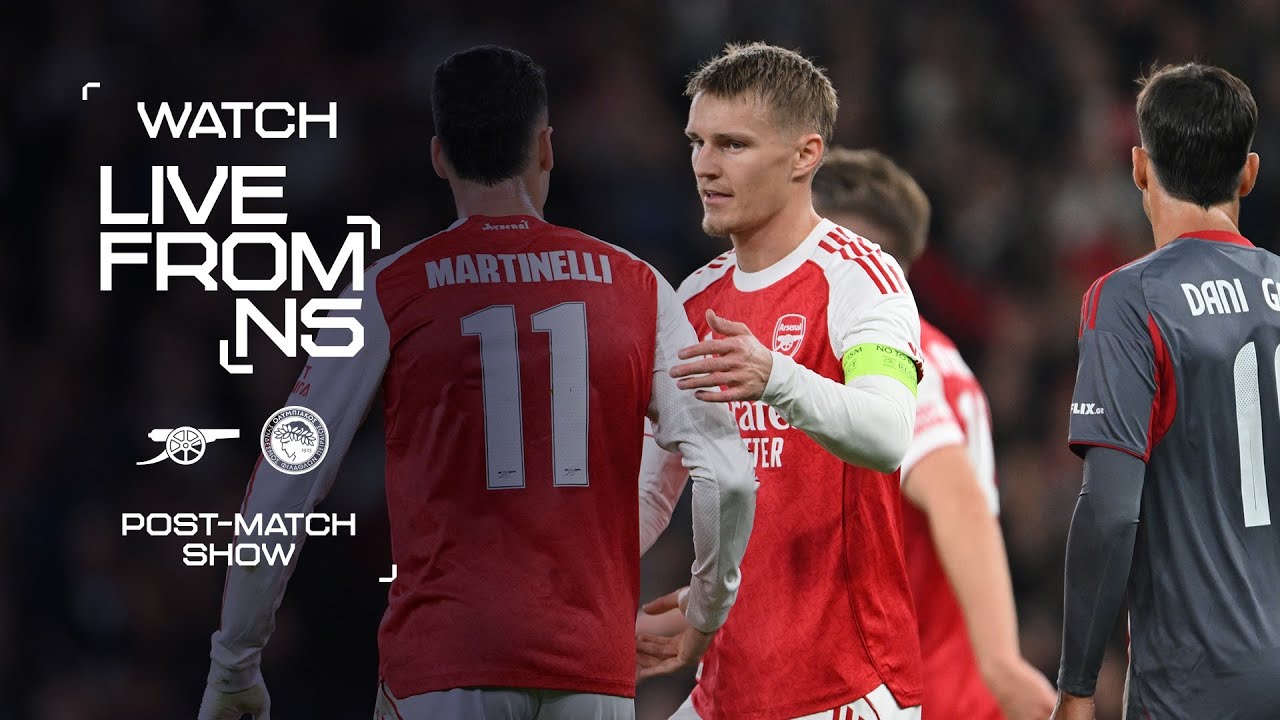 MARTINELLI & SAKA SECURE THREE POINTS! | Arsenal 2-0 Olympiacos | LIVE FROM N5 | Post-match reaction