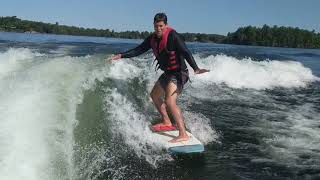 Wake Surfing Minocqua Wisconsin