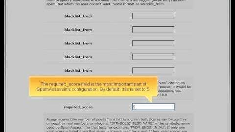 Using SpamAssassin w/ Male Voice