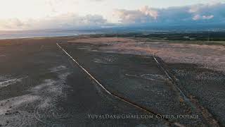 Akrotiri Marsh / Cyprus aerial