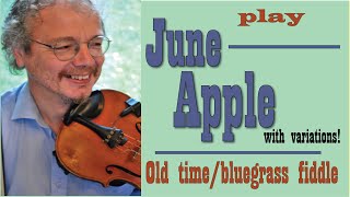 June Apple fiddle lesson