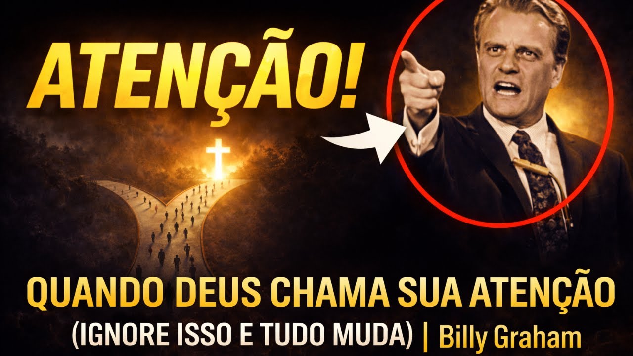 QUANDO DEUS CHAMA SUA ATENÇÃO (IGNORE ISSO E TUDO MUDA) | Billy Graham