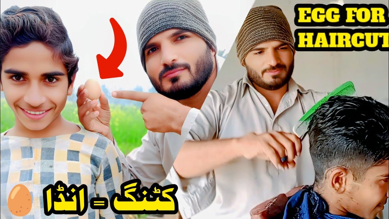 He Brought an Egg for Haircut 🥚💔 | Emotional Barber Video