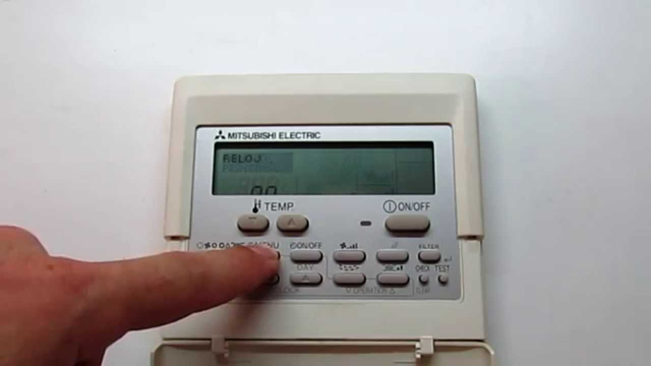 Mitsubishi Electric PAR21MAA Wired Controller ubicaciondepersonas