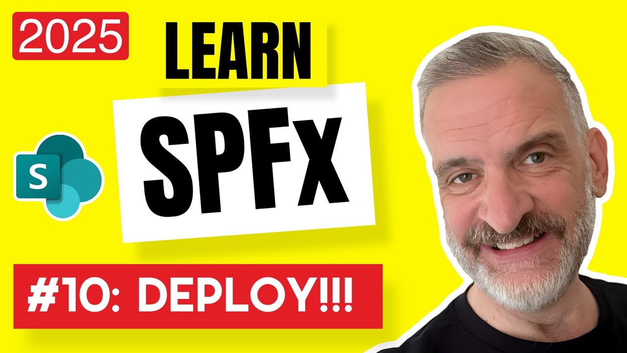 Build and Deploy to the App or Site Catalog | #spfx for Beginners 2025 ...