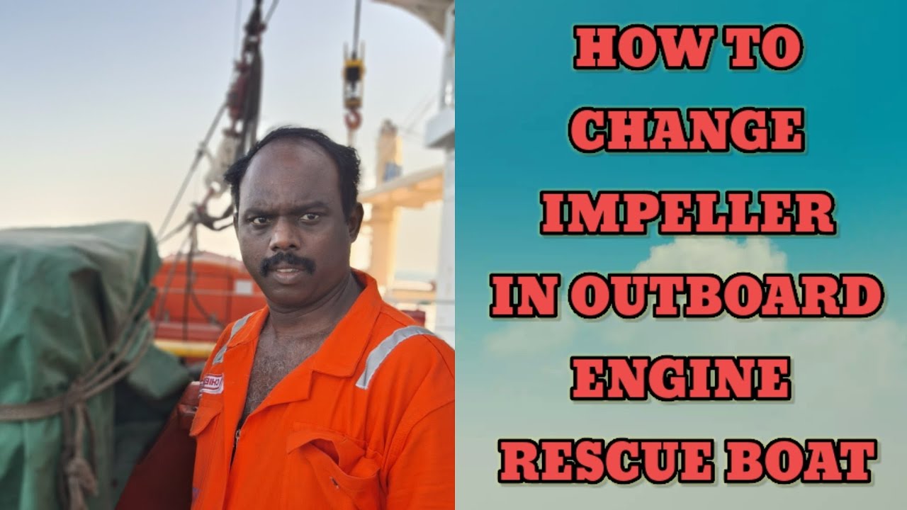 HOW TO CHANGE IMPELLER IN OUTBOARD ENGINE.