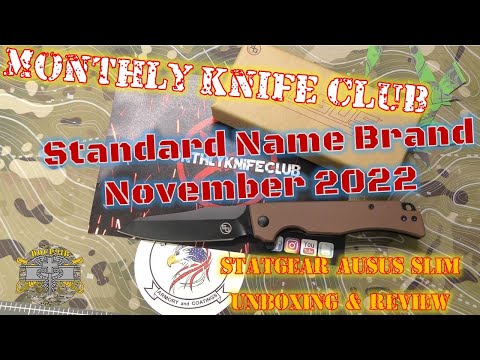 Monthly Knife Club