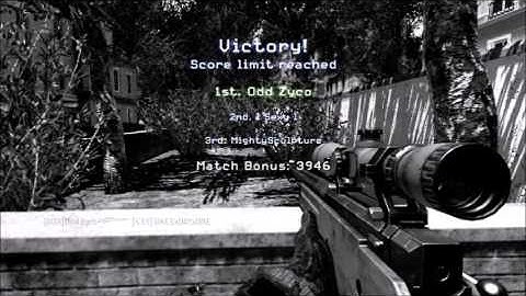 First ever out of the map trickshot in Mw3 11/5/14