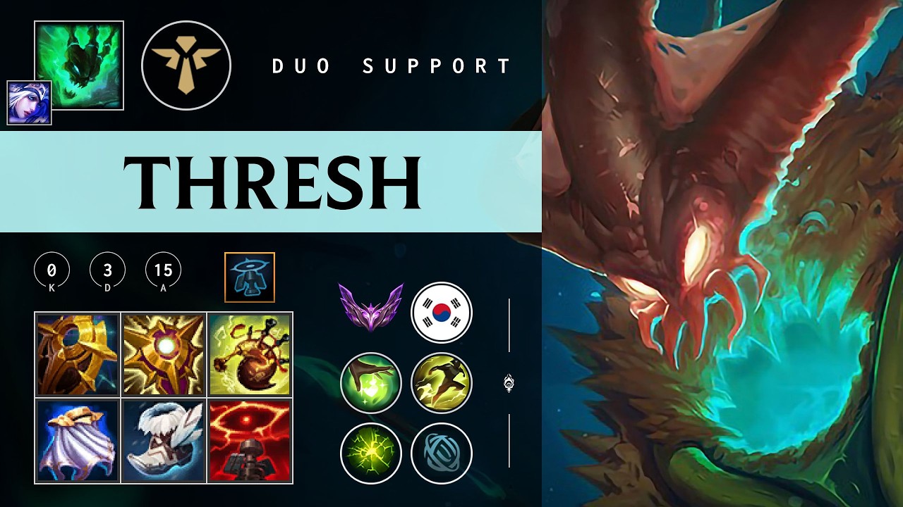 Thresh Support vs Cassiopeia - KR Master Patch 26.04