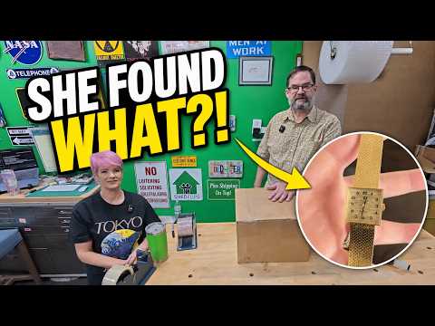 Our Daughter Found a Real Rolex in a $20 Estate Sale Bench