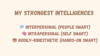 multiple intelligence