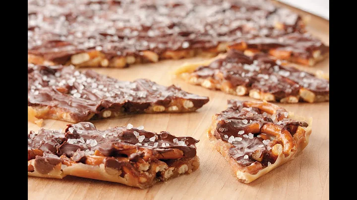 Salted Chocolate Pretzel Toffee
