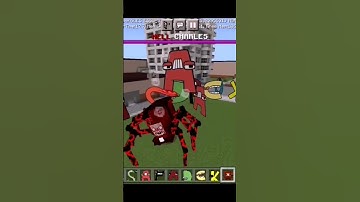 alphabet nextbots VS choo choo charls minercraft pe #nextbots #minercraft #shorts #minecraft#nextbot