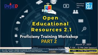 OER Proficiency Part 2 PM Session
