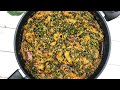 Delicious Palava sauce/Spinach stew made easy!!! #palavasauce#spinachstew#nkontomire