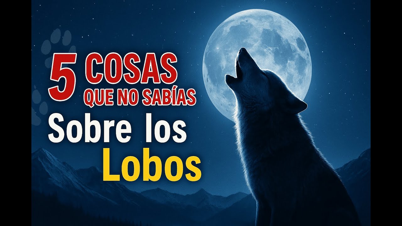 ¿Sabías esto de los LOBOS? El dato #3 te sorprenderá