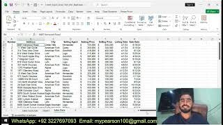 Exp22_Excel_Ch05_ML1_RealEstate | Exp22 Excel Ch05 ML1 RealEstate | Exp19 | @MyitlabTutor512