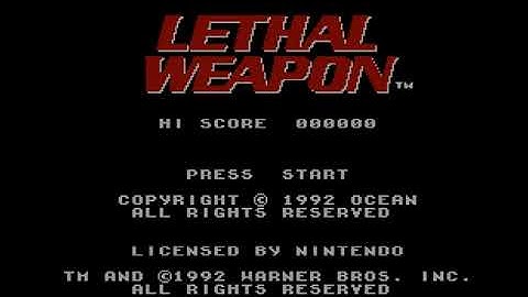 Lethal Weapon Europe intro - Nintendo Entertainment System (NES)