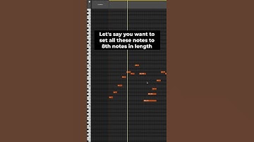 Amazing feature in Logic Pro: Same Note Length