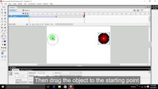 How to move object in flash