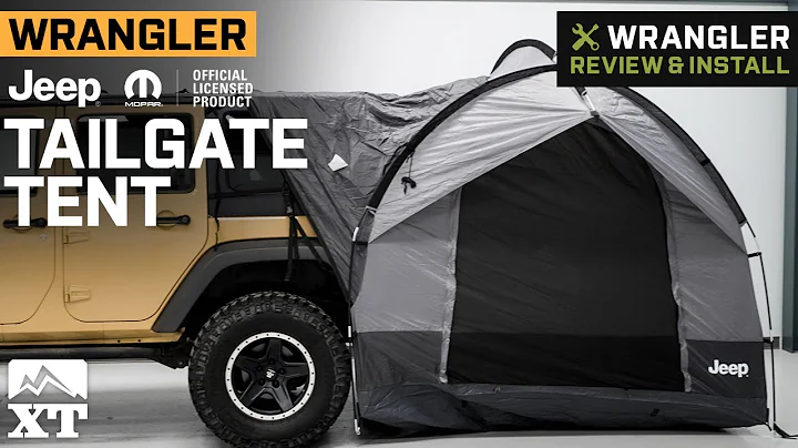 Jeep Wrangler Officially Licensed Jeep Tailgate Tent Review & Install
