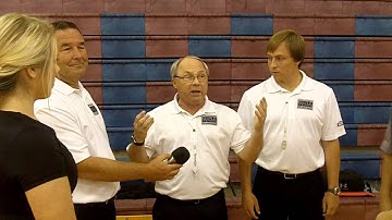 Volleyball Training -  Captains Meeting
