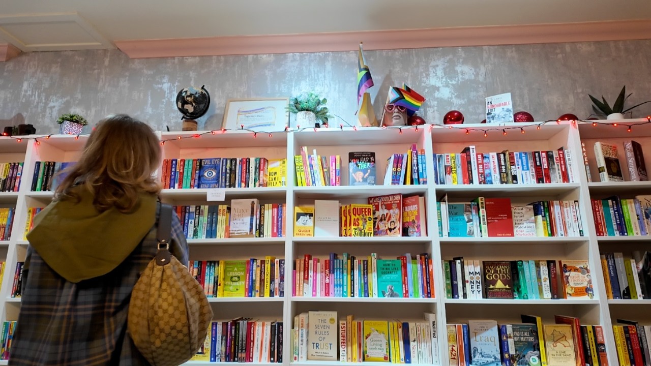 book shop crawl in Glasgow