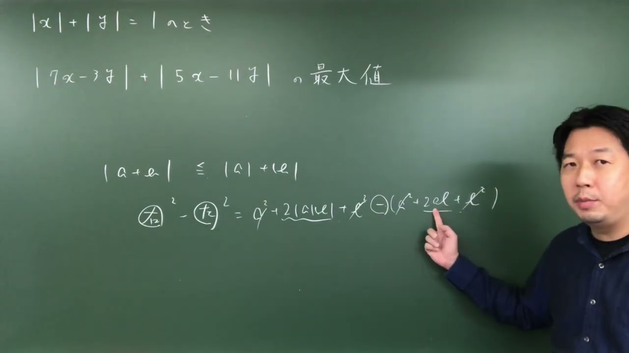 絶対値の不等式