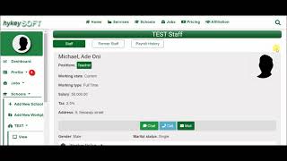 Hykeysoft Tutorial 6 (Setting up a staff of your school's account )