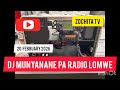 DJ MUNYANANE KUNG ALULA PA RADIO LOMWE NKULU UWU MULI KUKAMWA LELO 20 FEB 2026