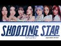 Kep1er Shooting Star (Japanese Version) Lyrics (Color Coded Lyrics)