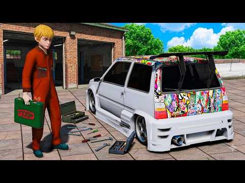GRISHA THE RESELLER TUNED THE ABANDONED OKE - RESELLER LIFE IN GTA 5