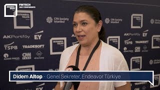 Didem Altop İstanbul Talks Fintech 2017 Konferansı