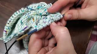 Cozy Up Knits Jos Perfect Slipper Socks, Gusset