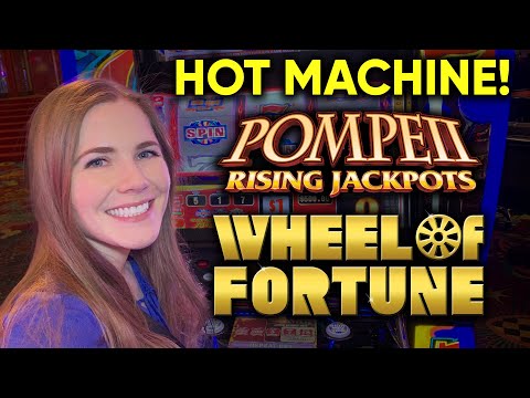 Very Hot Wheel Of Fortune Gold Slot Machine! 5x GOLD SPIN BONUS!